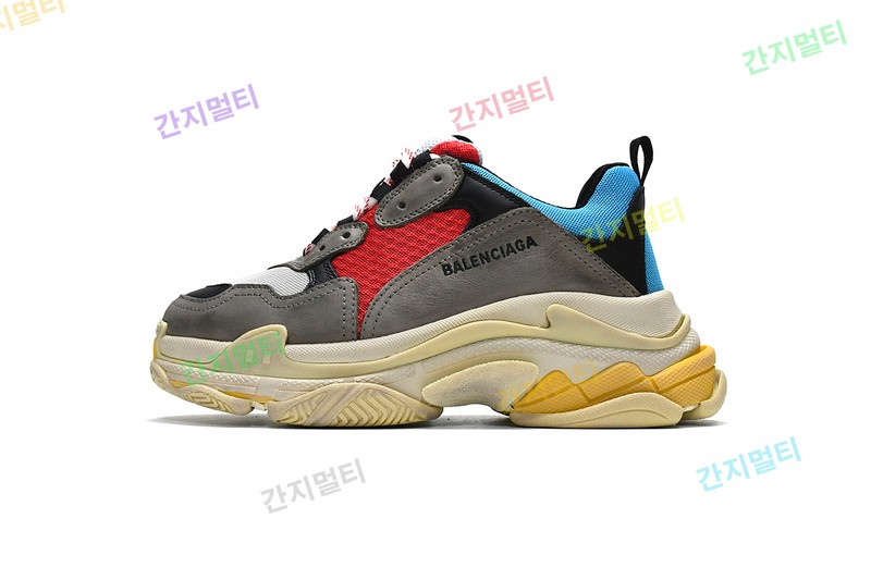 灰红 巴黎世家8层组合TPU复古鞋 533883 W09O2 4365 Balenciaga Triple S Blue Red 02.jpg(22613).jpg