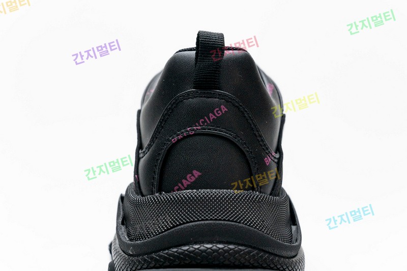 字母黑桃红 巴黎世家8层组合TPU复古鞋 524039 W2FA1 7635 Balenciaga Triple S Letter Black Pink 007...(D46A6).jpg