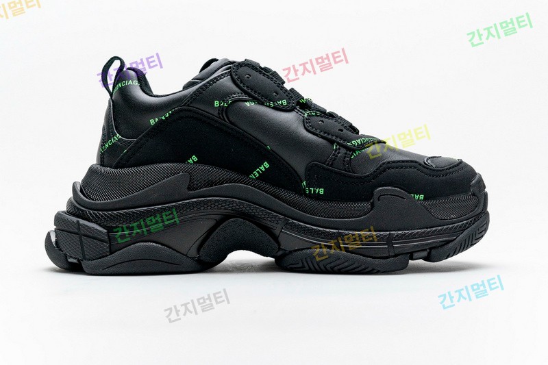 字母绿 巴黎世家8层组合TPU复古鞋 524039 W2FA1 7633 Balenciaga Triple S Letter Fluorescent Yell...(498E4).jpg