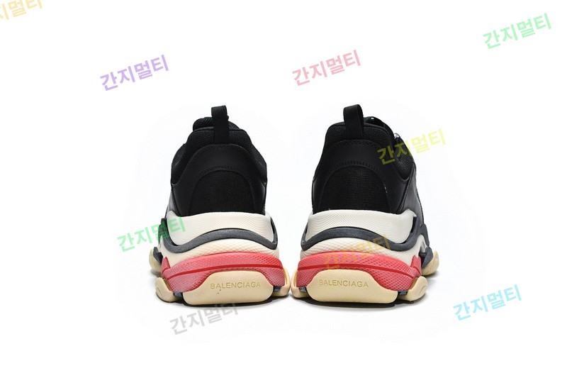 黑红 巴黎1代复古老爹鞋 Balenciaga Triple S Black Red 02.jpg(AF09D).jpg