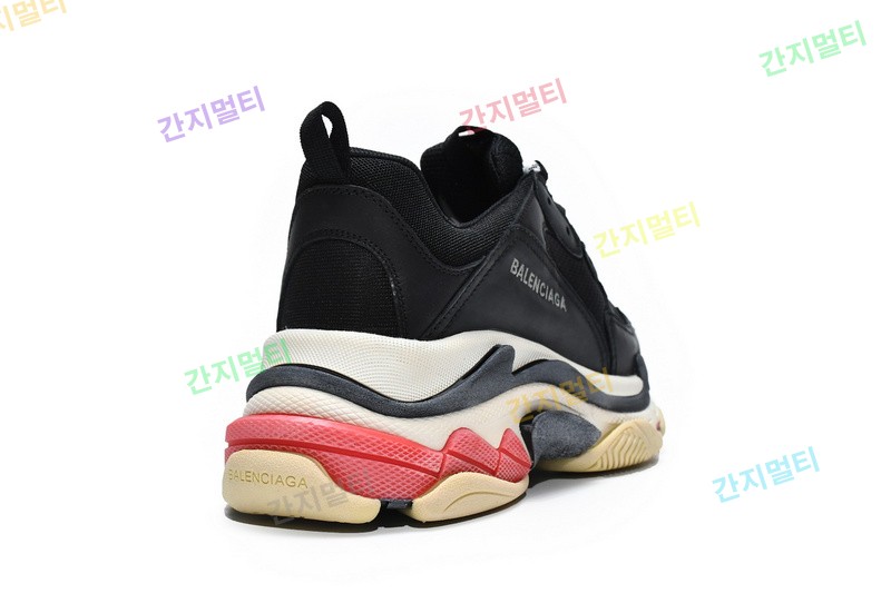 黑红 巴黎1代复古老爹鞋 Balenciaga Triple S Black Red 10.jpg(1A184).jpg