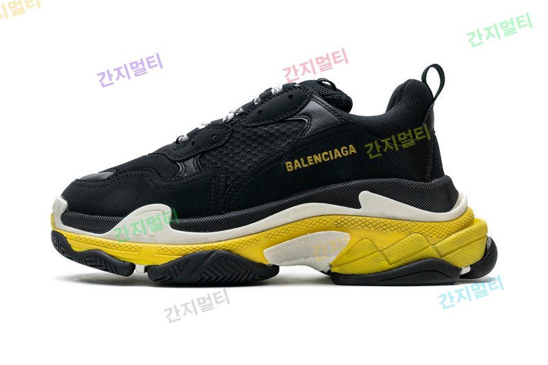 黑黄 巴黎世家8层组合TPU复古鞋 483513 W06E1 1078 Balenciaga Triple S Black Yellow 015.jpg(0DED2).jpg