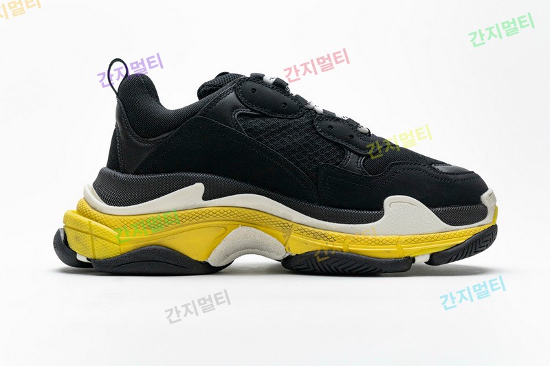 黑黄 巴黎世家8层组合TPU复古鞋 483513 W06E1 1078 Balenciaga Triple S Black Yellow 017.jpg(5A1B5).jpg