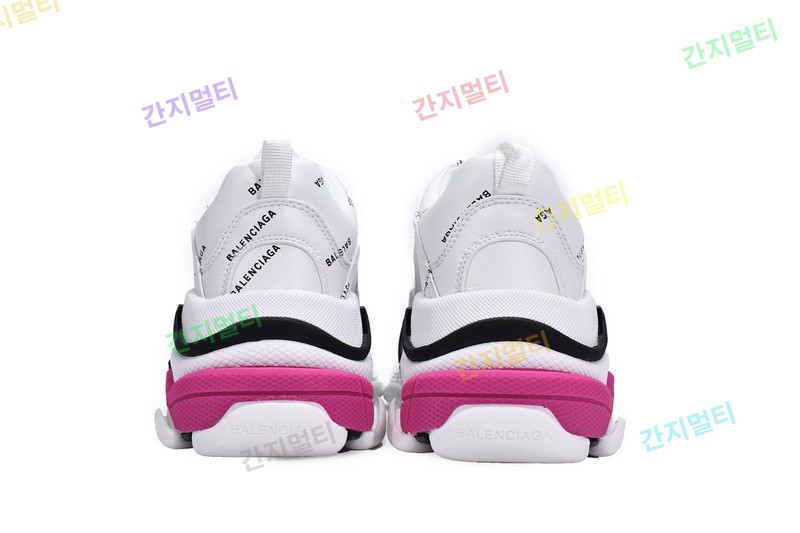 字母白玫红 巴黎世家8层组合TPU复古鞋 524039 W2FA4 9155 Balenciaga Triple S Letter White Rose Red...(3DC60).jpg