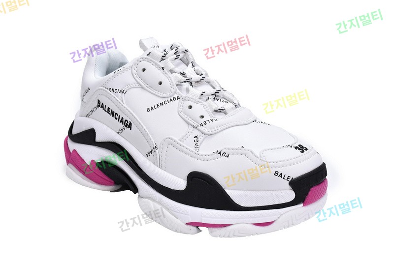 字母白玫红 巴黎世家8层组合TPU复古鞋 524039 W2FA4 9155 Balenciaga Triple S Letter White Rose Red...(60F6E).jpg