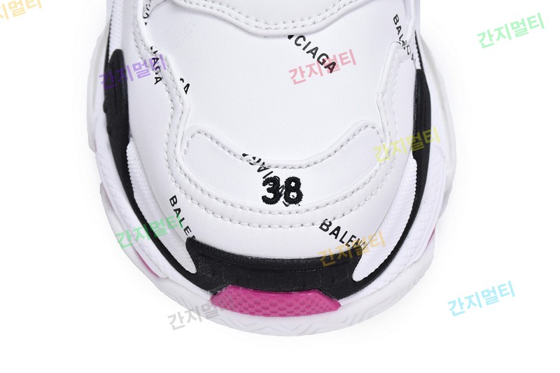 字母白玫红 巴黎世家8层组合TPU复古鞋 524039 W2FA4 9155 Balenciaga Triple S Letter White Rose Red...(99C43).jpg