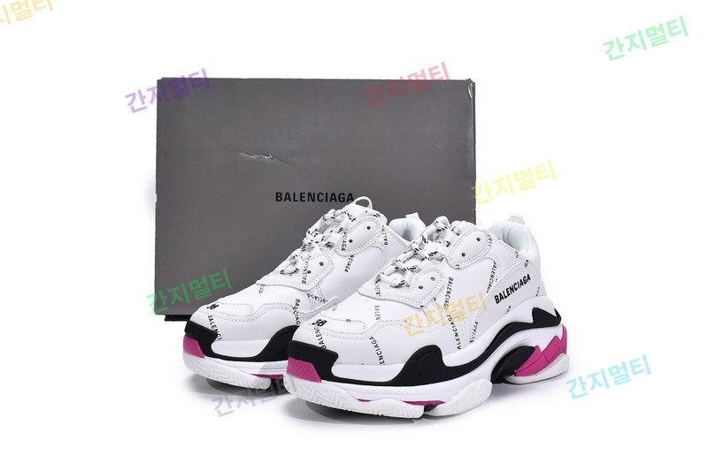 字母白玫红 巴黎世家8层组合TPU复古鞋 524039 W2FA4 9155 Balenciaga Triple S Letter White Rose Red...(75275).jpg