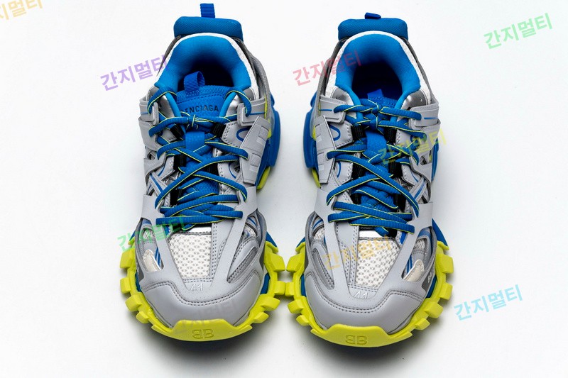 灰蓝黄无灯 巴黎3代跑鞋 542023 W1GB9 6509 Balenciaga Tess S.Grey Blue Yellow 002.jpg(AD7F2).jpg