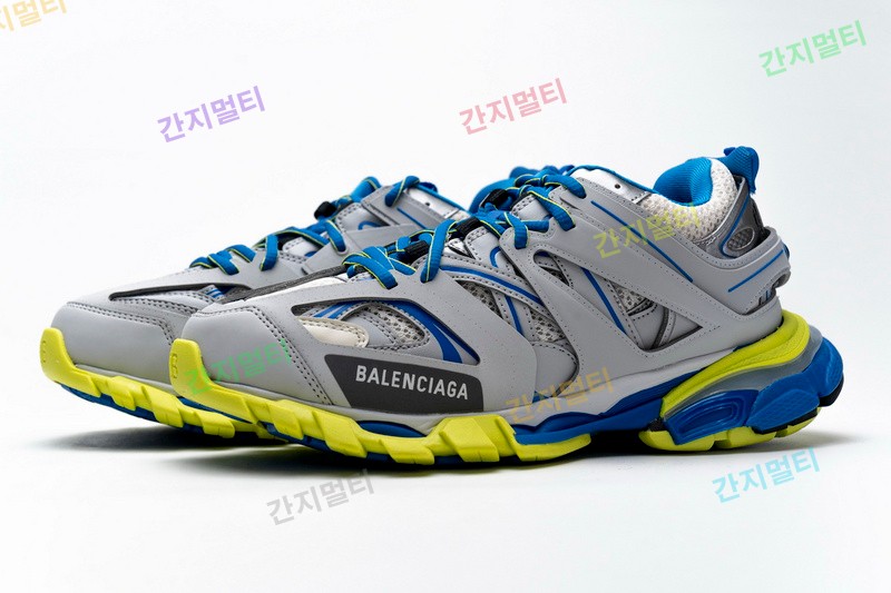 灰蓝黄无灯 巴黎3代跑鞋 542023 W1GB9 6509 Balenciaga Tess S.Grey Blue Yellow 004.jpg(F25F5).jpg