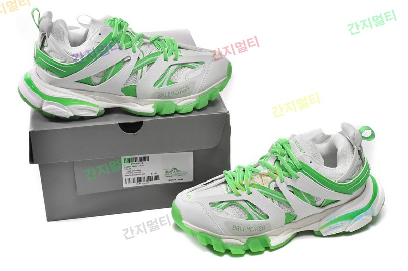 白绿 巴黎3代跑鞋 542023 W3HL1 9535 Balenciaga Tess S. White Green 05.jpg(8013B).jpg
