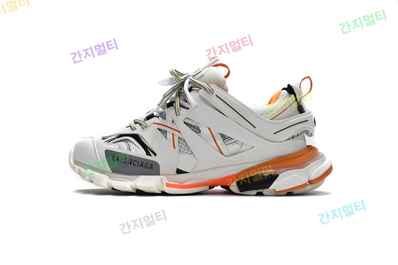 白桔黑 巴黎3代跑鞋 542436 W1GB1 9059 Balenciaga Tess S. White Orange Black 02.jpg(F82A9).jpg