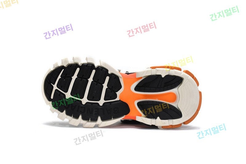 白桔黑 巴黎3代跑鞋 542436 W1GB1 9059 Balenciaga Tess S. White Orange Black 04.jpg(DA1AE).jpg