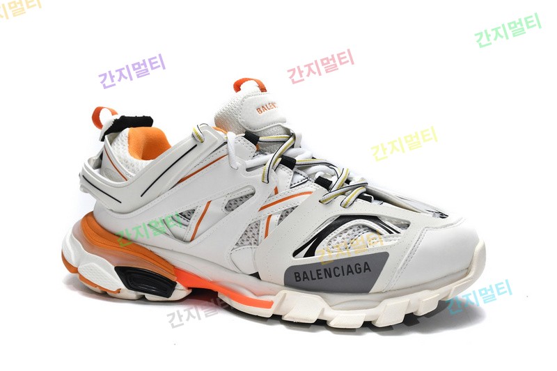 白桔黑 巴黎3代跑鞋 542436 W1GB1 9059 Balenciaga Tess S. White Orange Black 09.jpg(F694E).jpg