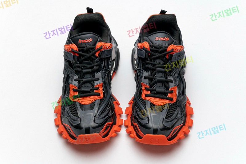 深灰桔红 巴黎4代跑鞋 570391 W2GN1 2002 Blenciaga Track 2 Sneaker Dark Grey Orange 002.jpg(B8EEF).jpg