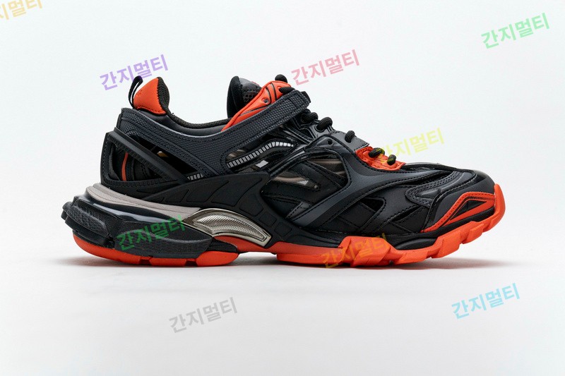 深灰桔红 巴黎4代跑鞋 570391 W2GN1 2002 Blenciaga Track 2 Sneaker Dark Grey Orange 007.jpg(5EBE0).jpg