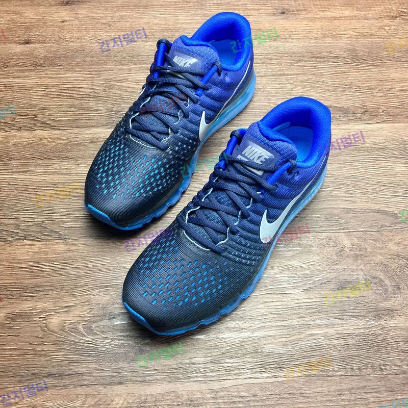 真标 耐克 NIKE AIR MAX2017 网面透气跑步鞋 男鞋 849559-400！原滋原味实拍！微商首选！(DBCAF).jpg