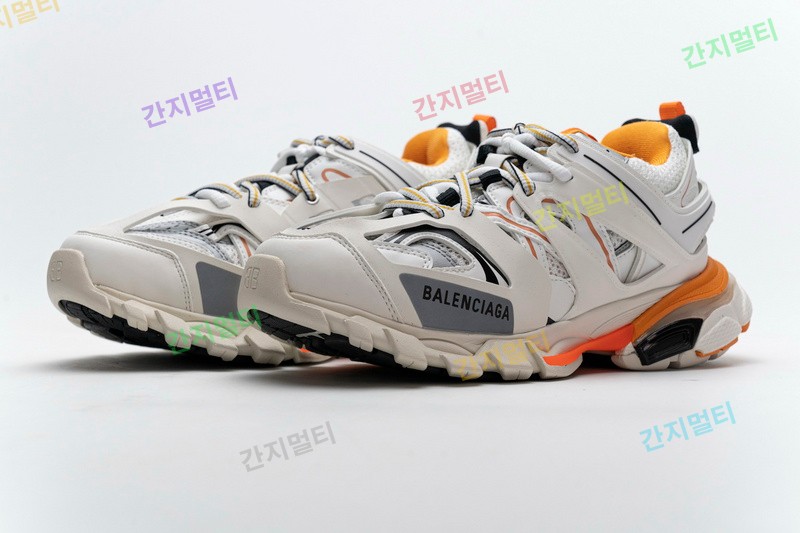 白橘有灯 巴黎3代灯鞋 542436 W1GB7 9059 Balenciaga Tess S.White Orange 004.jpg(9B9B5).jpg