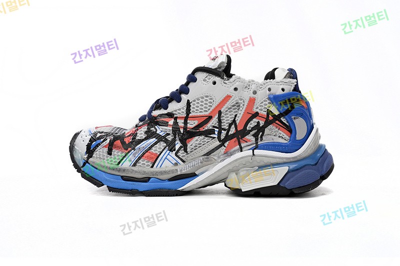 白蓝印花-33 巴黎世家7代减震运动跑步鞋 677402 W3RB6 1264 Balenciaga Runner White And Blue Printin...(727E6).jpg