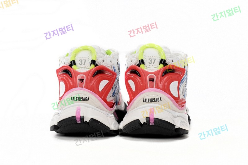 白蓝红-36 巴黎世家7代减震运动跑步鞋 677402 W3RB6 9645 Balenciaga Runner White Blue Red 04.jpg(B7A50).jpg