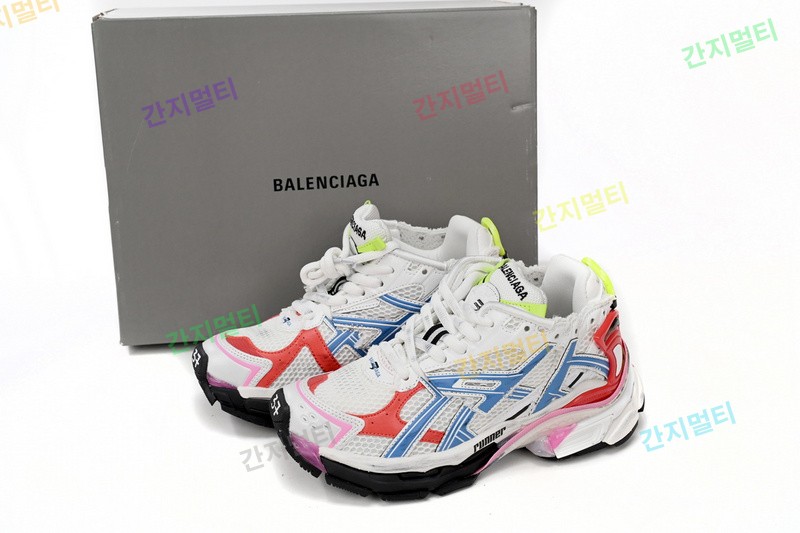 白蓝红-36 巴黎世家7代减震运动跑步鞋 677402 W3RB6 9645 Balenciaga Runner White Blue Red 15.jpg(127B3).jpg