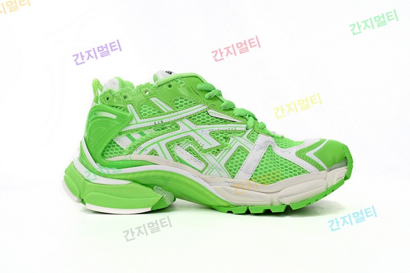 白绿-26 巴黎世家7代减震运动跑步鞋 677402 W3RBM 3590 Balenciaga Runner White Green 03.JPG(9BF64).jpg