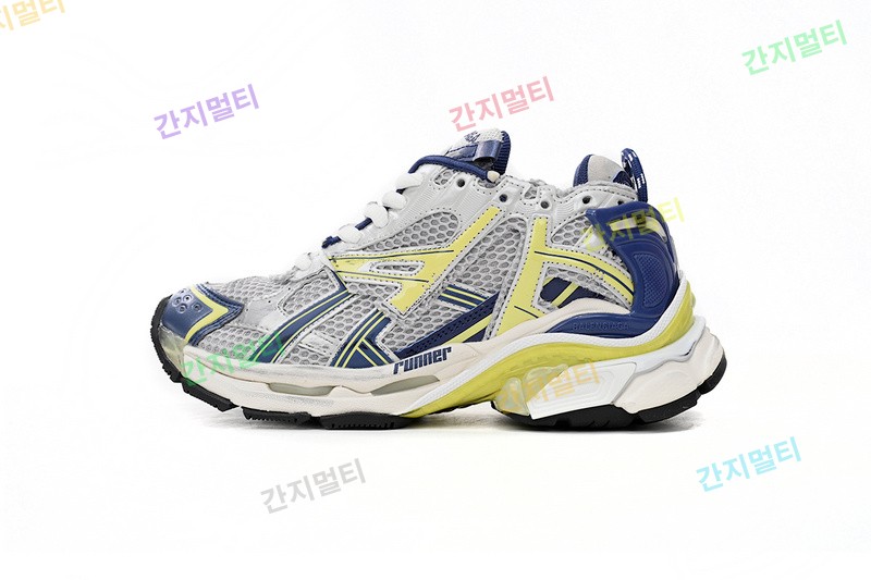 白黄兰-23 巴黎世家7代减震运动跑步鞋 677402 W3RB5 9174 Balenciaga Runner Bai Huang Lan 02.JPG(3DAEF).jpg