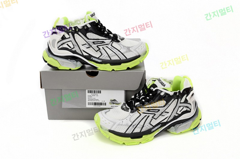 黑白黄-35 巴黎世家7代减震运动跑步鞋 677402 W3RBP 1093 Balenciaga Runner Black, white, and Yello...(8167A).jpg