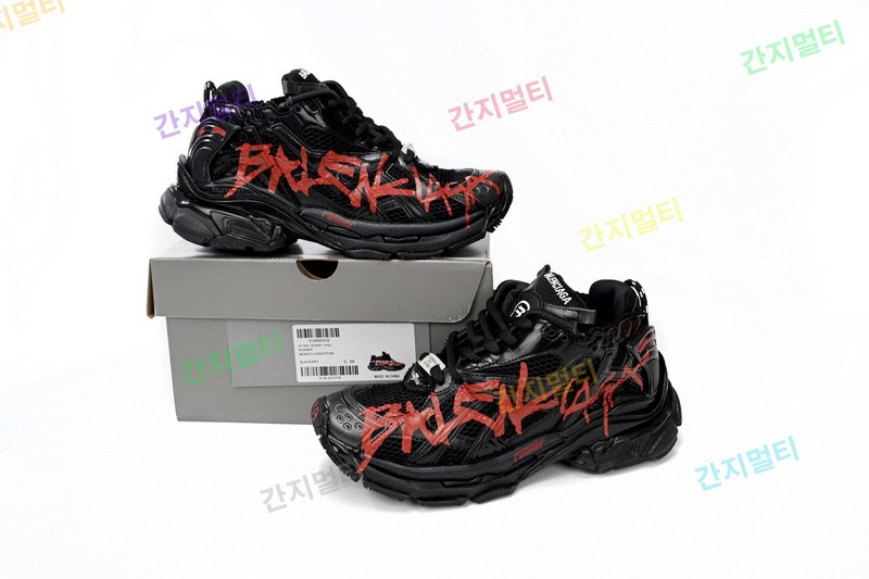 黑红字-32 巴黎世家7代减震运动跑步鞋 677402 W3RB1 0102 Balenciaga Runner Black And Red Character...(41C11).jpg
