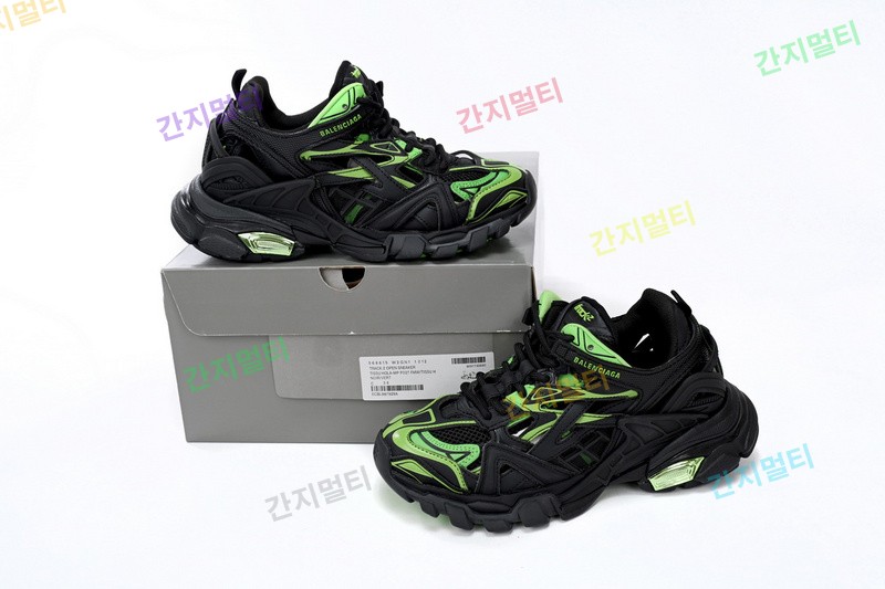 黑绿-12 巴黎4代跑鞋 568614 W2GN3 1086 Balenciaga Track 2 Sneaker Black Green 14.JPG(EE65D).jpg