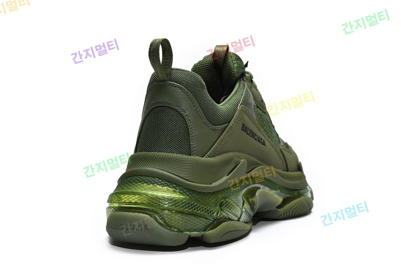 军绿气垫 巴黎世家水晶透明底气垫鞋 541624 W2GA1 2325 Balenciaga Triple S Pitch Green 11.jpg(B4886).jpg