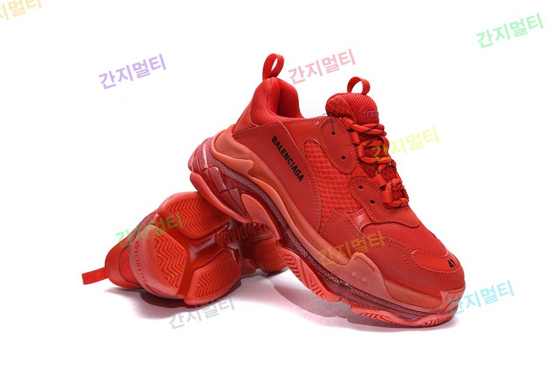 大红气垫 巴黎世家水晶透明底气垫鞋 541624 W09O1 6500 Balenciaga Triple S Dark Red 20.jpg(0E56C).jpg