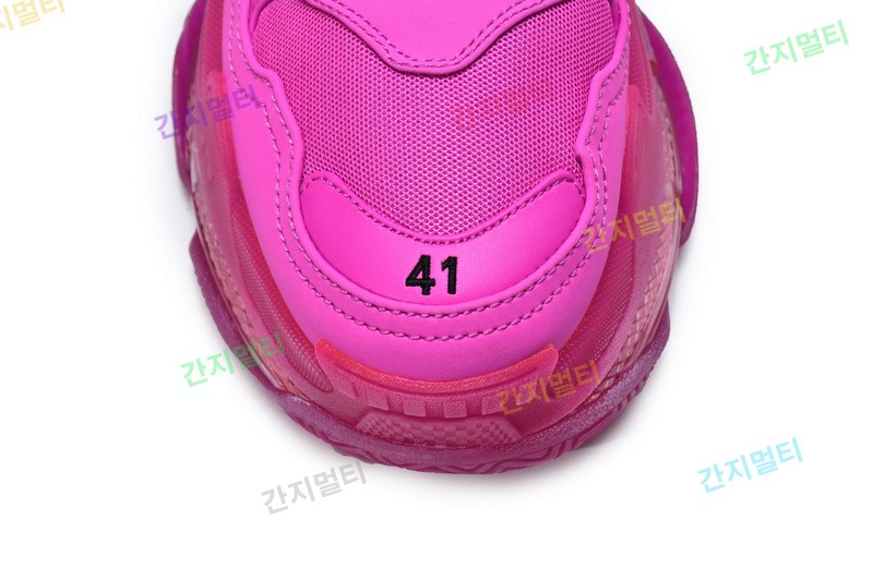 玫红气垫 巴黎世家水晶透明底气垫鞋 541624 W2FG1 5059 Balenciaga Triple S Plum Red 04.jpg(D09CC).jpg