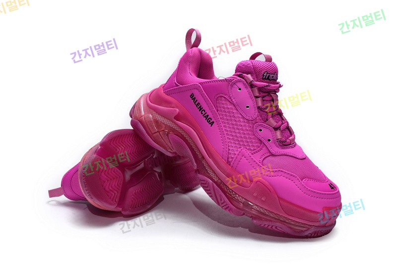 玫红气垫 巴黎世家水晶透明底气垫鞋 541624 W2FG1 5059 Balenciaga Triple S Plum Red 18.jpg(728FD).jpg