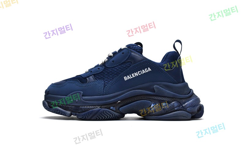 深蓝气垫 巴黎世家水晶透明底气垫鞋 Balenciaga Triple S Dark Blue.JPG(EB6D2).jpg