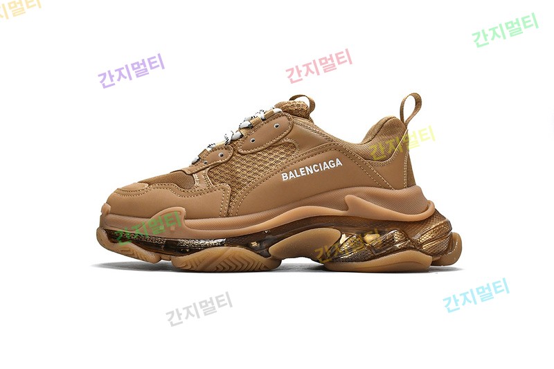 棕色气垫 巴黎世家水晶透明底气垫鞋 Balenciaga Triple S Brown.JPG(02ABA).jpg