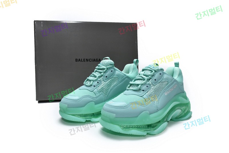 浅绿气垫 巴黎世家水晶透明底气垫鞋 544351 W2GA1 4500 Balenciaga Triple S Aqua 19.jpg(EF4A5).jpg