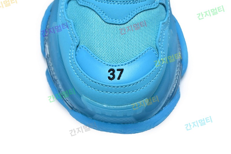 青蓝气垫 巴黎世家水晶透明底气垫鞋 544351 W09O1 9008 Balenciaga Triple S Cyanine 04.jpg(4DAEF).jpg