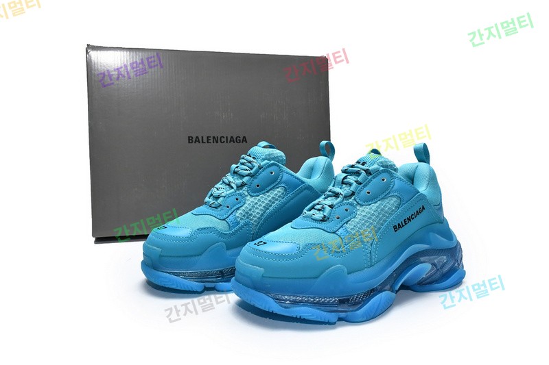 青蓝气垫 巴黎世家水晶透明底气垫鞋 544351 W09O1 9008 Balenciaga Triple S Cyanine 21.jpg(0E617).jpg