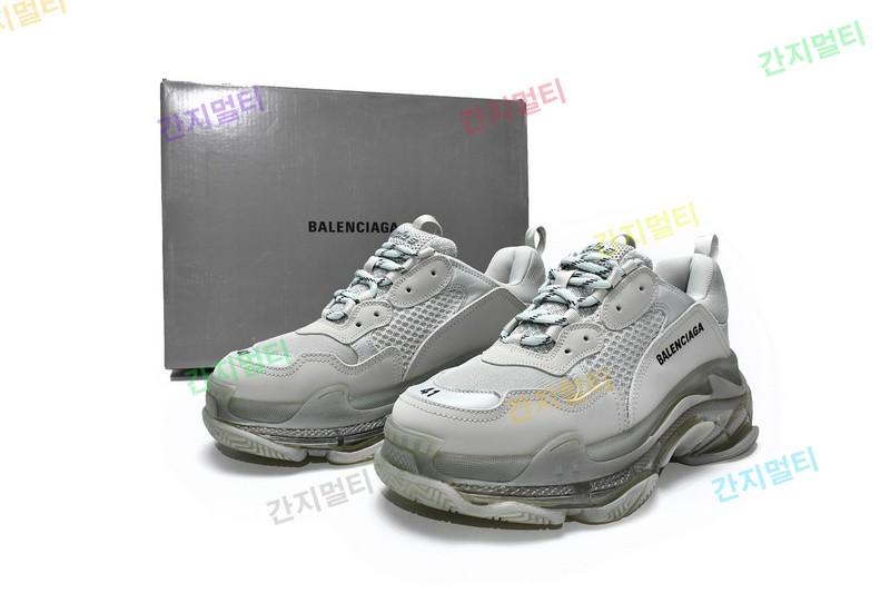 青石灰气垫 巴黎世家水晶透明底气垫鞋 544351 W09O1 1705 Balenciaga Triple S Grey 21.jpg(EF342).jpg