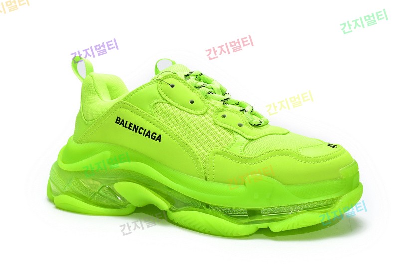 荧光黄气垫 巴黎世家水晶透明底气垫鞋 544351 WZFF1 7320 Balenciaga Triple S Fluorescein 08.jpg(D2787).jpg