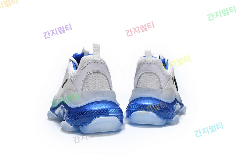 灰宝蓝气垫 巴黎世家水晶透明底气垫鞋 541624 W090N 9169 Balenciaga Triple S Grey Blue 02.jpg(E77FD).jpg