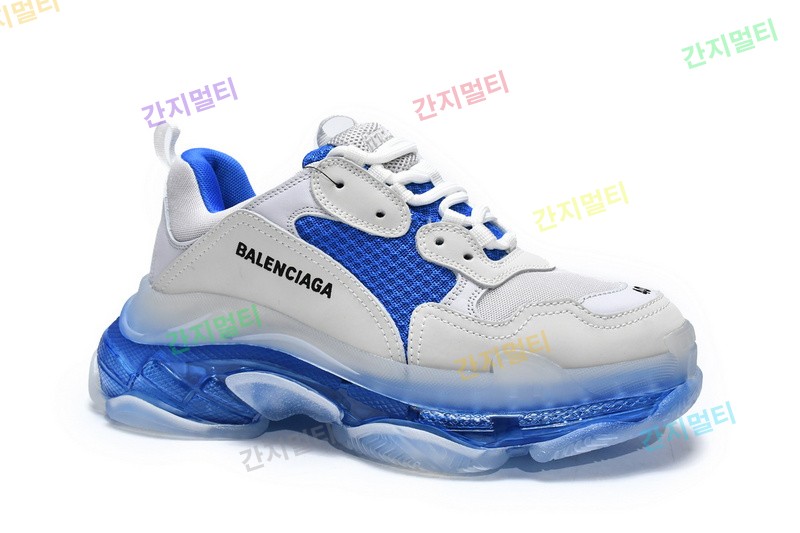 灰宝蓝气垫 巴黎世家水晶透明底气垫鞋 541624 W090N 9169 Balenciaga Triple S Grey Blue 08.jpg(6F887).jpg