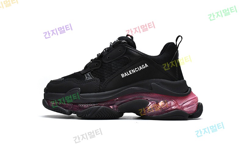 黑酒红气垫 巴黎世家水晶透明底气垫鞋 Balenciaga Triple S Black Claret Red.JPG(FC5B7).jpg
