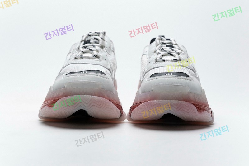 奶白黑气垫 巴黎世家水晶透明底气垫鞋 0625 W09O1 Balenciaga Triple S Milk White Black 004.JPG(5FB49).jpg