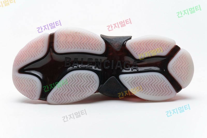 奶白黑气垫 巴黎世家水晶透明底气垫鞋 0625 W09O1 Balenciaga Triple S Milk White Black 016.JPG(71F8D).jpg