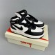 나이키 x 스투시 에어포스 1 '07 미드 SP 블랙 앤 라이트 본 Nike x Stussy Air Force 1 '07 Mid SP Black and Light Bone DJ7840-002