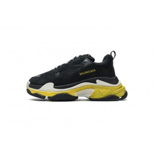 발렌시아가 Triple S Black Yellow BLG 10069