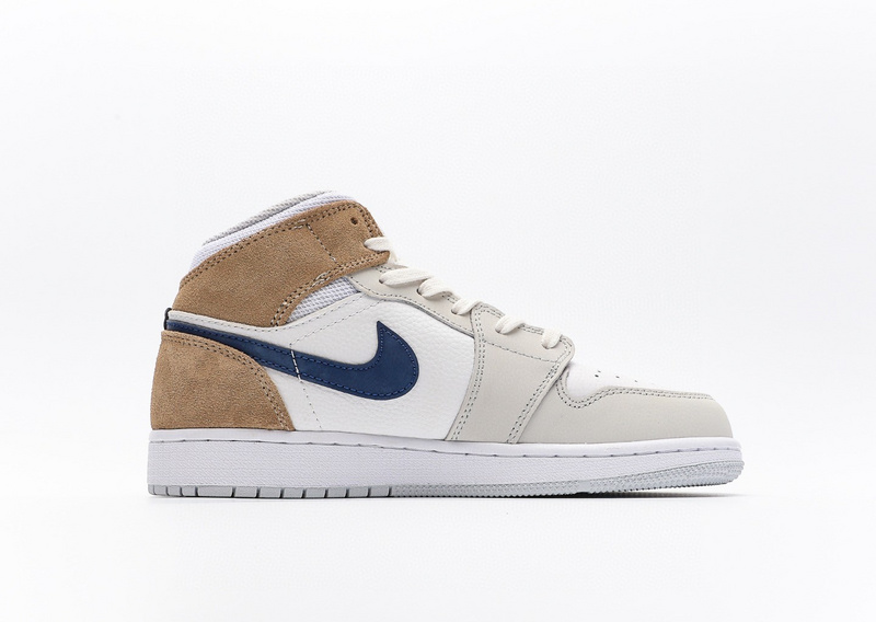 나이키 조던 1 미드 화이트 카키 Jordan 1 Mid White Khaki DO6726-100