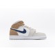 나이키 조던 1 미드 화이트 카키 Jordan 1 Mid White Khaki DO6726-100