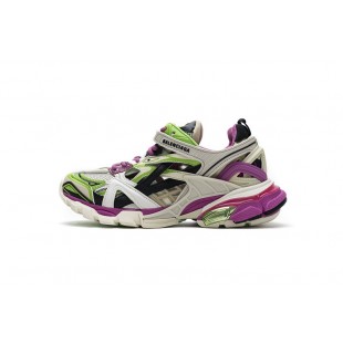 발렌시아가 Track 2 Sneaker White Green BLG 10209